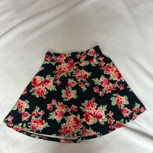 Floral Skater Skirt